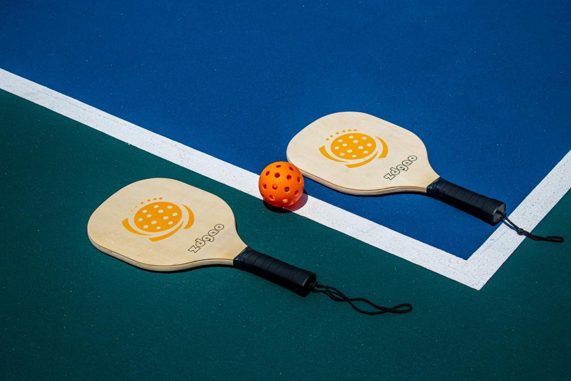 Platinum Yucatan Princess Adults Only Плая дел Кармен Екстериор снимка Pickleball paddles and ball
